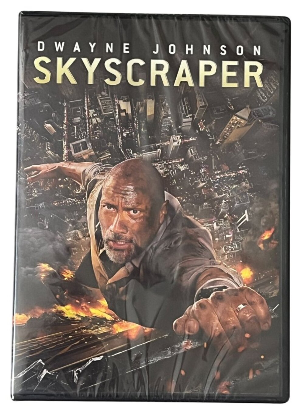 Skyscraper DVD 2018 Dwayne Johnson The Rock Action Thriller Movie